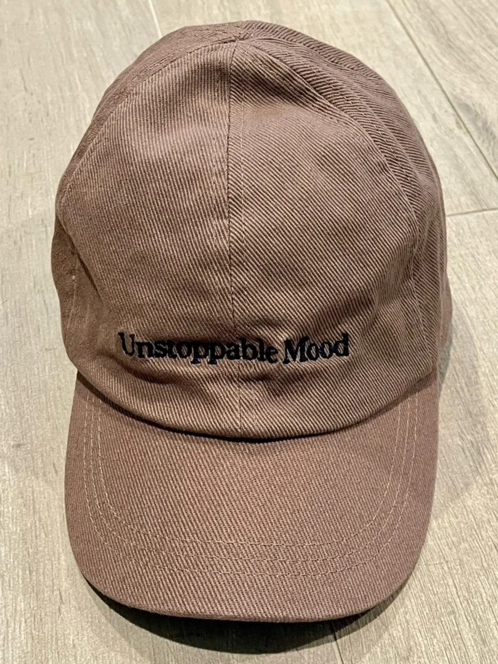 ZARA Kids “Unstoppable Mood” Baseball Cap | Blush Pink Adjustable Hat 56cm